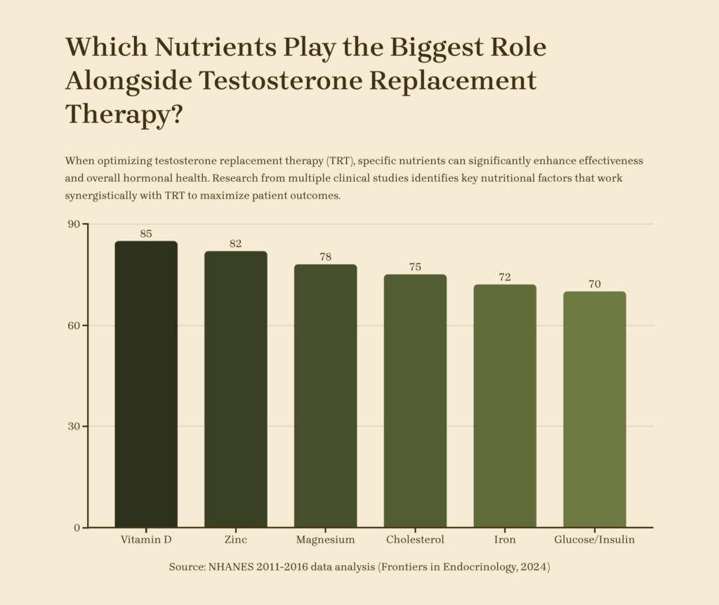 Which Nutrients Play the Biggest Role Alongside Testosterone Replacement Therapy?
