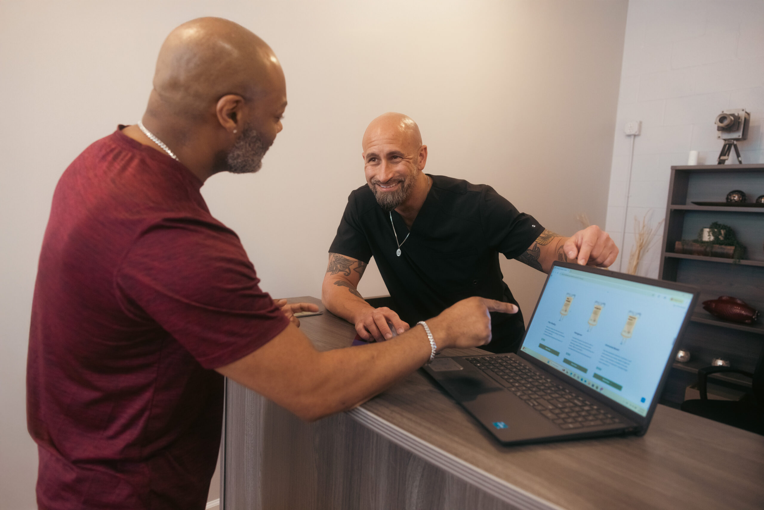 Hormone Doctor with vitality lounge team