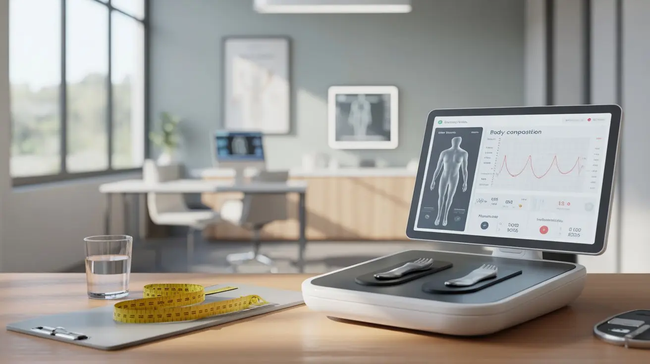 Body composition analysis machine used in medical weight loss programs to track fat, muscle, and overall health progress