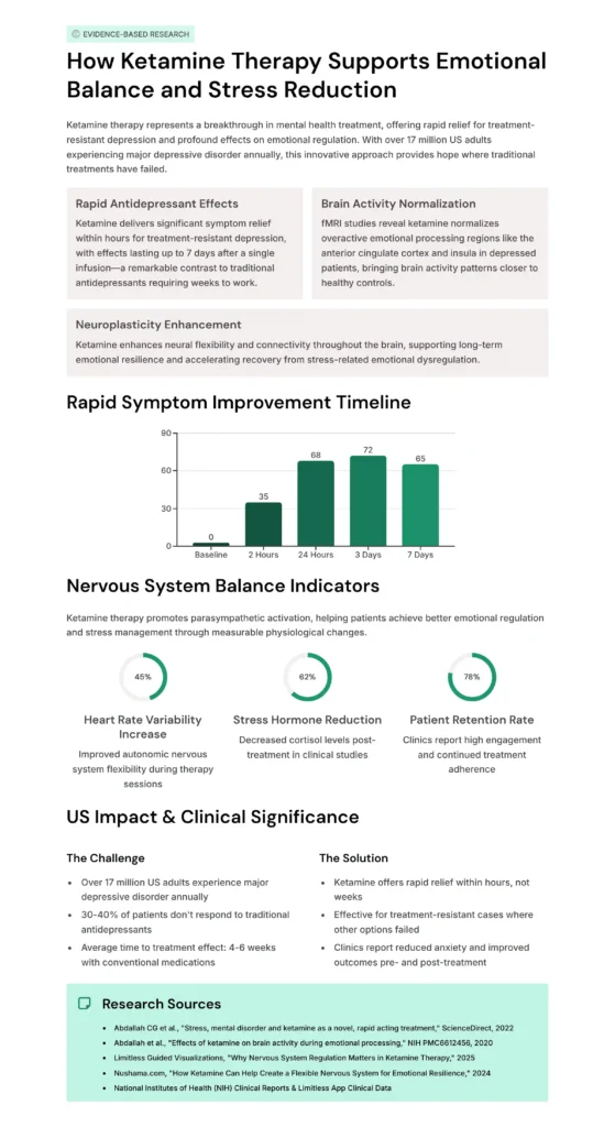 How Ketamine Therapy Supports Emotional Balance and Stress Reduction