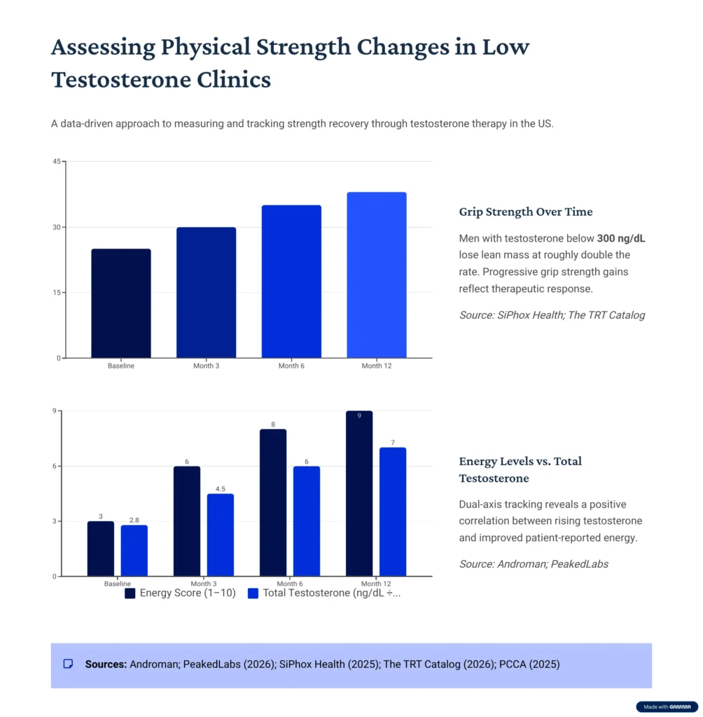 How Does a Low Testosterone Clinic Assess Changes in Physical Strength Over Time?